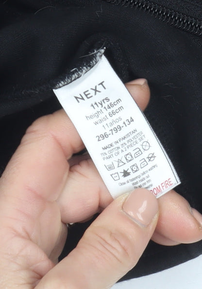 Boys UK Size 11 Years NEXT Black Basic Jacket