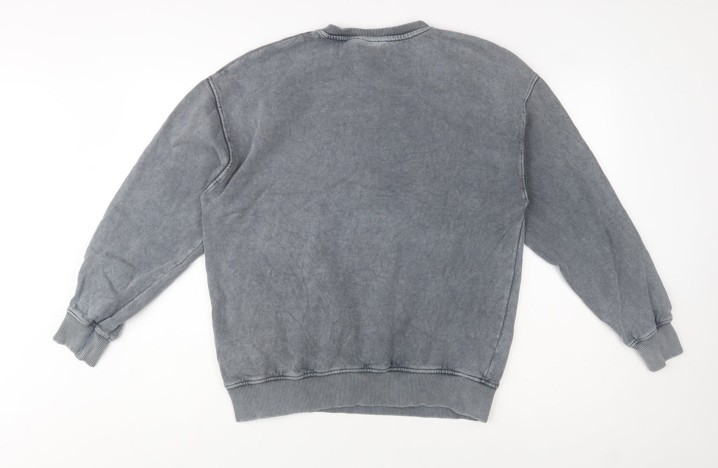 ZARA Girls Grey Rolling Stones Graphic Pullover Sweatshirt 13-14 Years