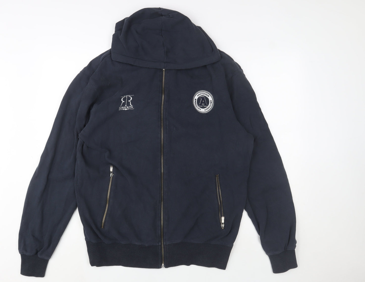 Mens UK Size L Robin Ruth Blue WalkingGym & TrainingCasual Jacket