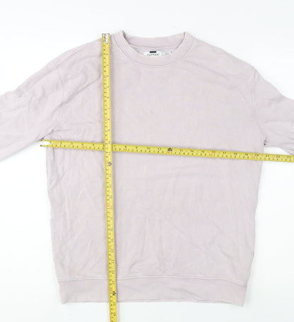 Mens UK Size XS Topman Beige Pullover Sweatshirt