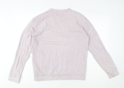 Mens UK Size XS Topman Beige Pullover Sweatshirt