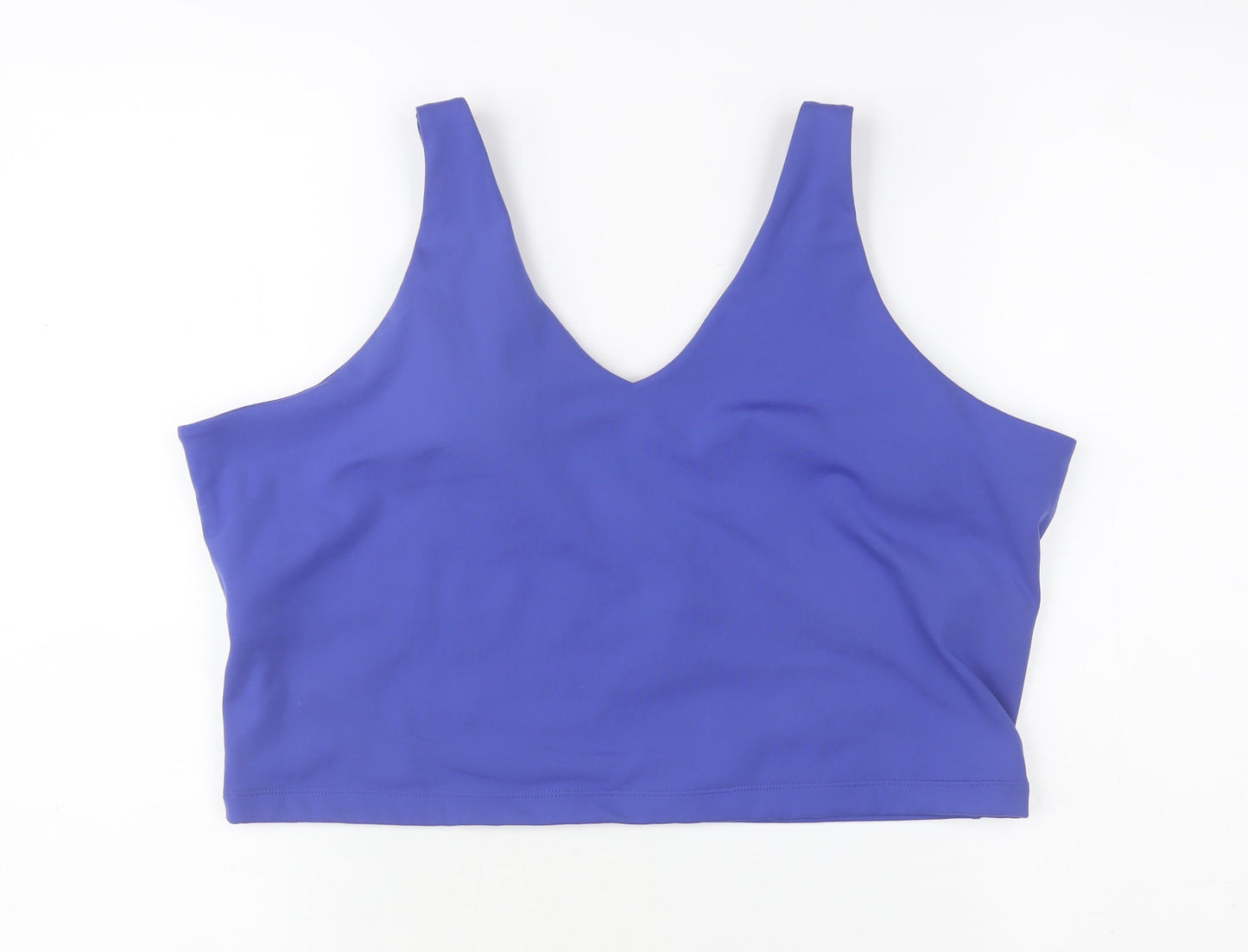 Dunnes Stores Women Blue V-Neck Athletic Tank Top XL