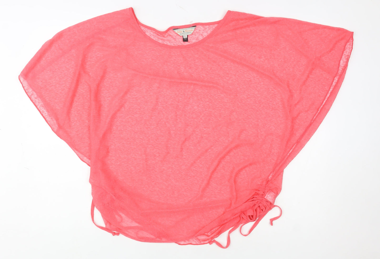 Womens UK Size 14 Billie & Blossom by Dorothy Perkins Pink Tunic Blouse