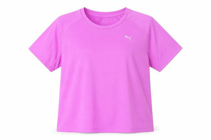 Womens UK Size XL PUMA Pink Running & JoggingGym & TrainingFitnessYoga T-Shirt