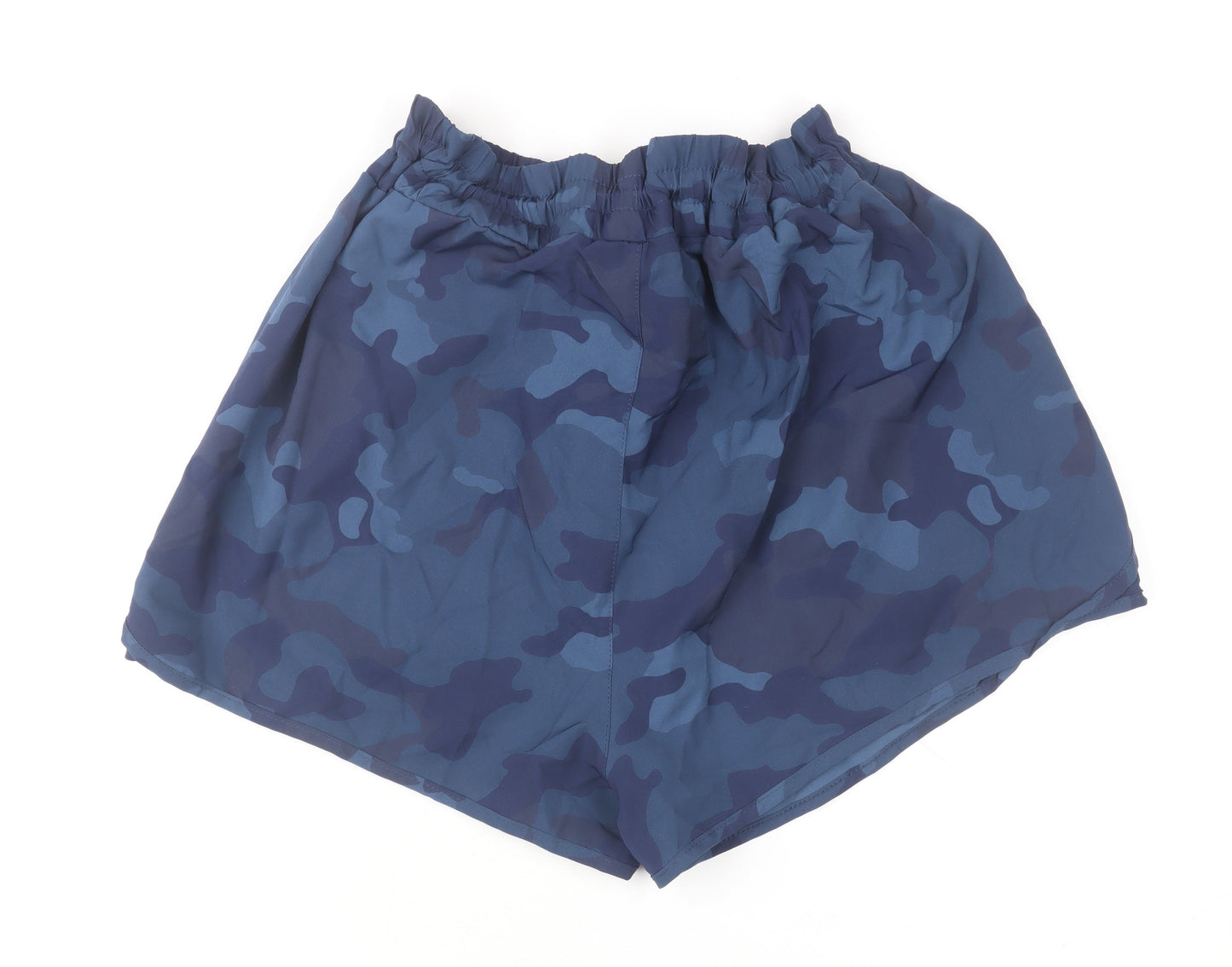 Dunnes Stores Men's Blue Camouflage Athletic Sports Shorts Size M