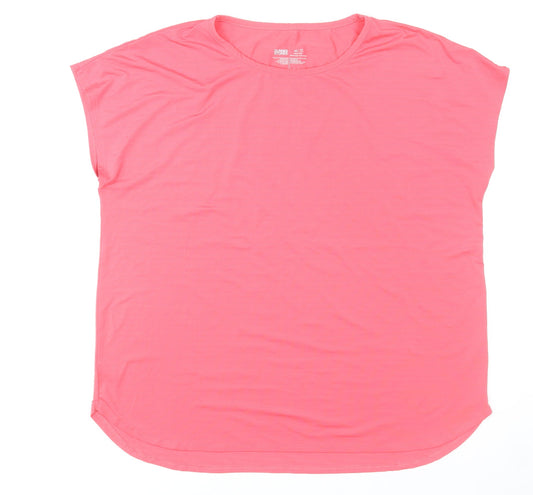 Dunnes Stores Womens Pink Size 14 Regular Fit Active T-Shirt