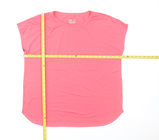 Dunnes Stores Womens Pink Size 14 Regular Fit Active T-Shirt