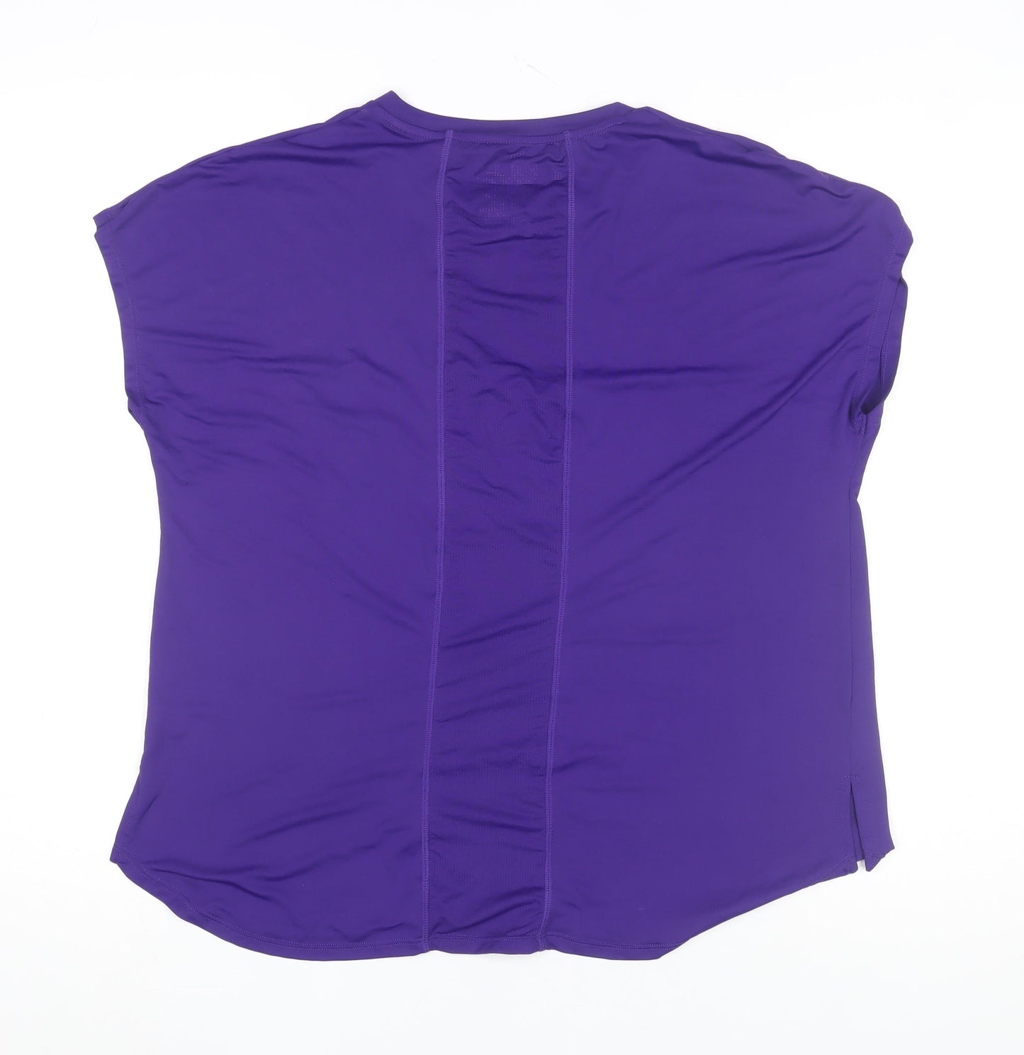Womens UK Size M Dunnes Stores Purple Gym & Training Running & Jogging Yoga T-Sh