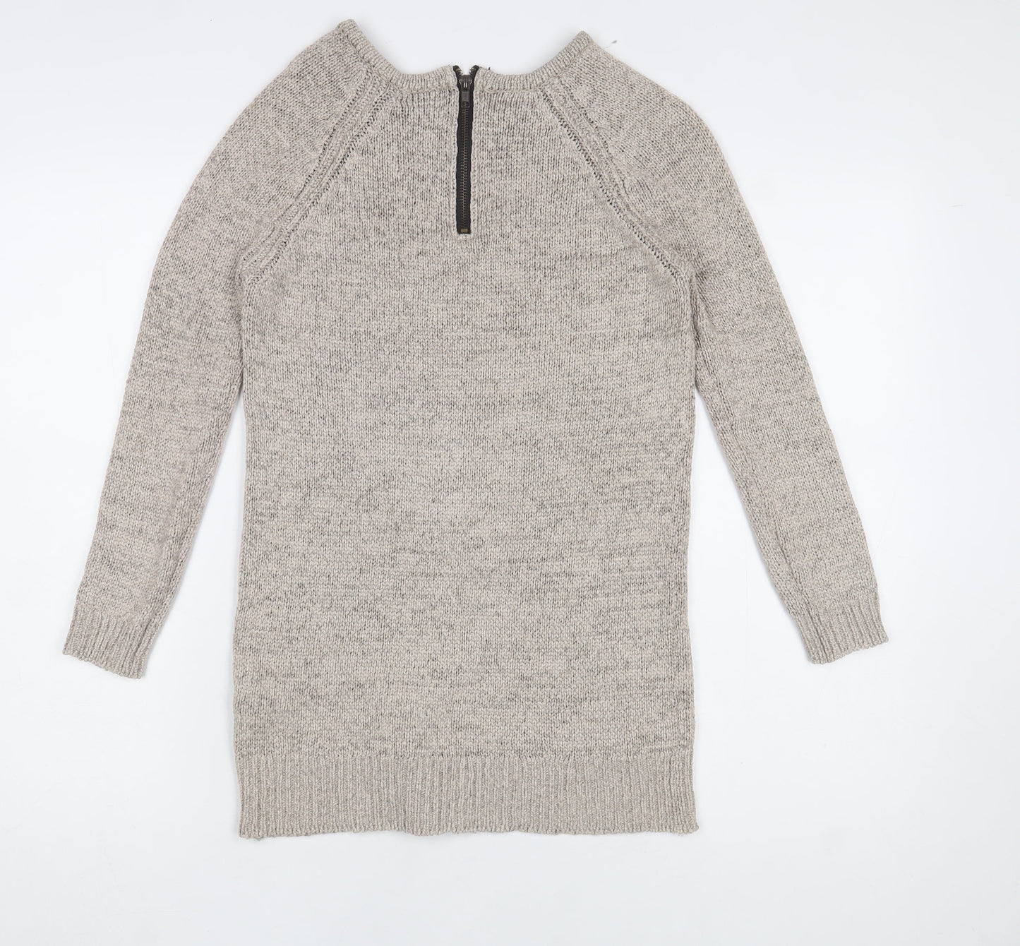 Forever 21 Women’s Beige Knit Pullover Jumper Small