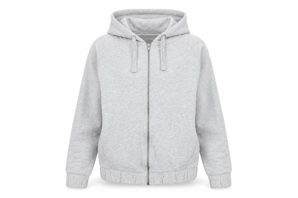 Womens UK Size 14 NEXT Grey Full Zip Hoodie