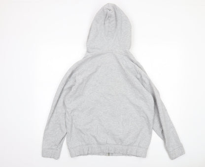 Womens UK Size 14 NEXT Grey Full Zip Hoodie