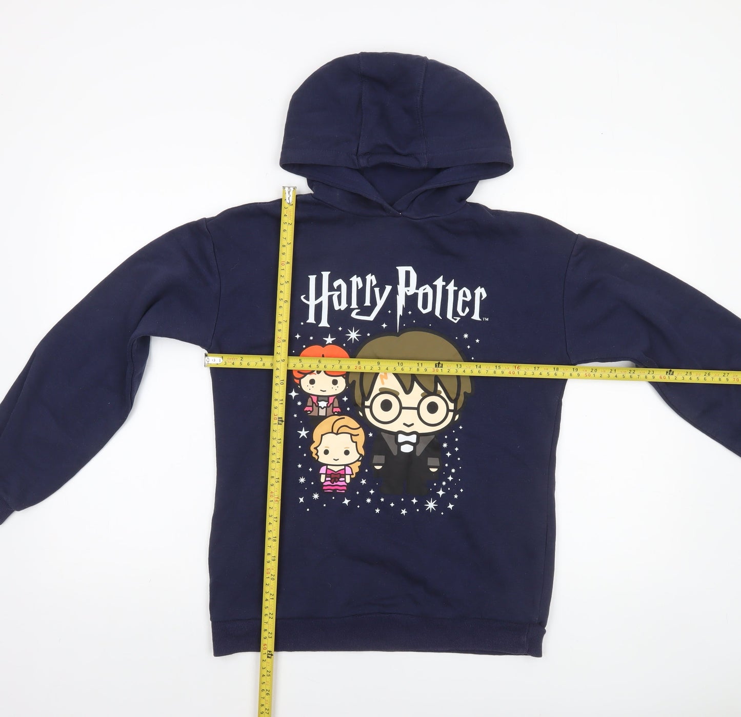 Boys UK Size 13-14 Years Harry Potter Blue Pullover Hoodie