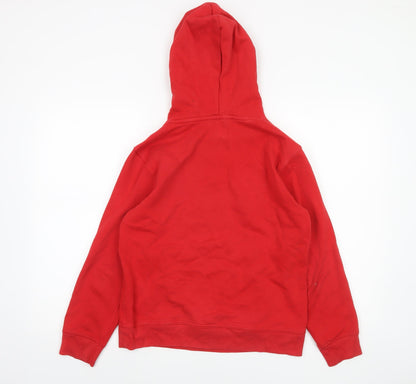 Boys UK Size 12-13 Years Gap Red Pullover Hoodie