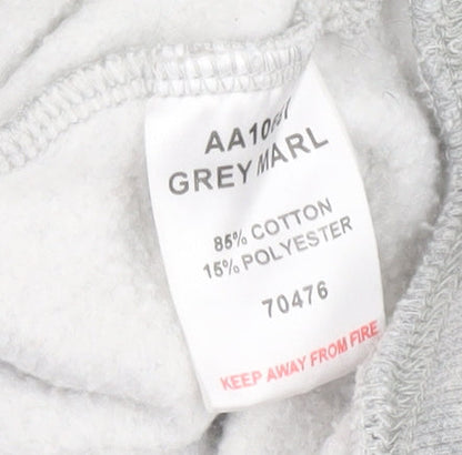 Mens UK Size 2XL Cotton Traders Grey Pullover Sweatshirt