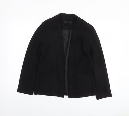 Atmosphere Women's Black Size 10 Regular Fit Lined Tailored Blazer