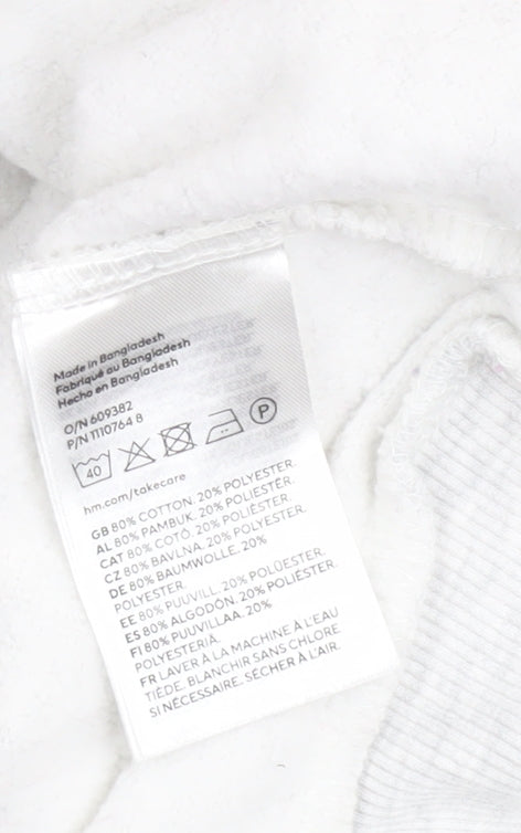 Womens UK Size 12 Marks and Spencer Grey Pullover Sweatshirt