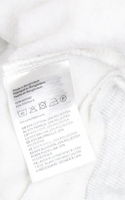 Womens UK Size 12 Marks and Spencer Grey Pullover Sweatshirt