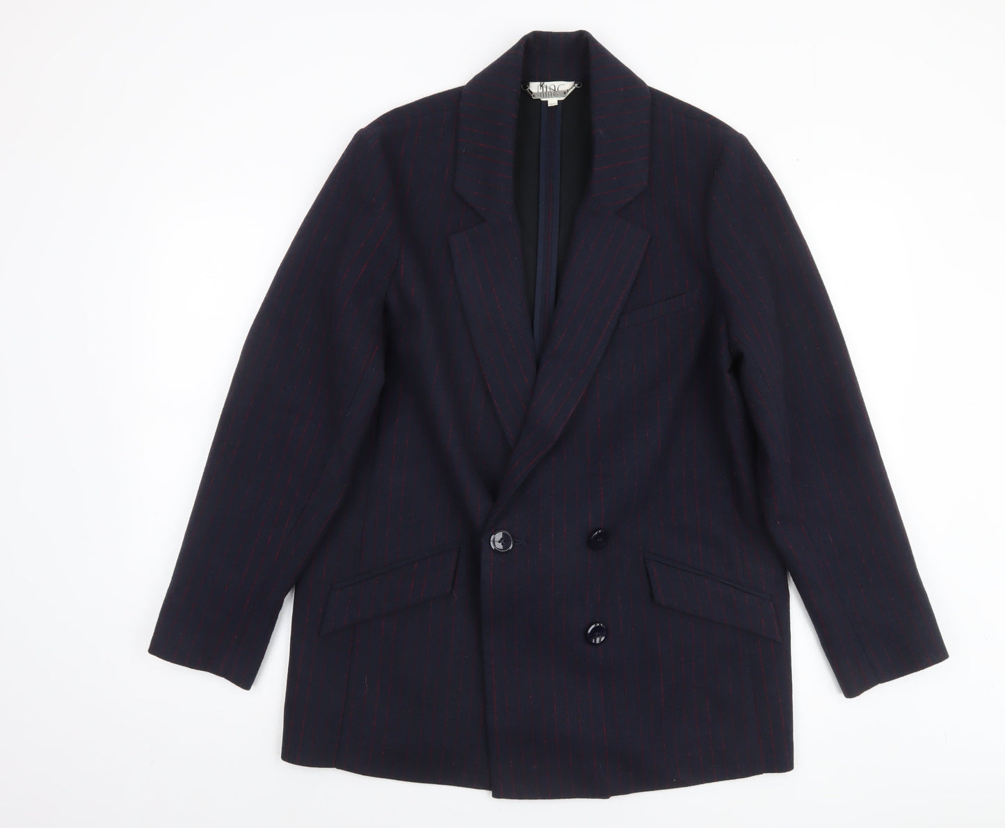 Womens UK Size 14 Nine by Savannah Miller Regular Blue Blazer