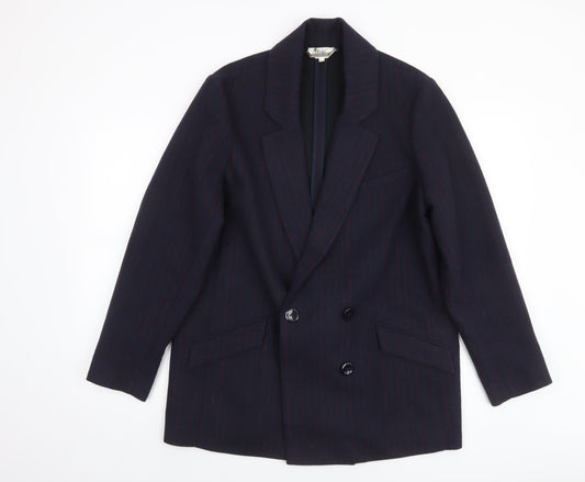 Womens UK Size 14 Nine by Savannah Miller Regular Blue Blazer