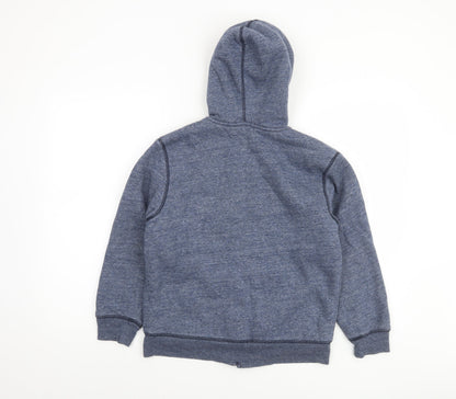 Boys UK Size 10-11 Years Gap Blue Full Zip Hoodie