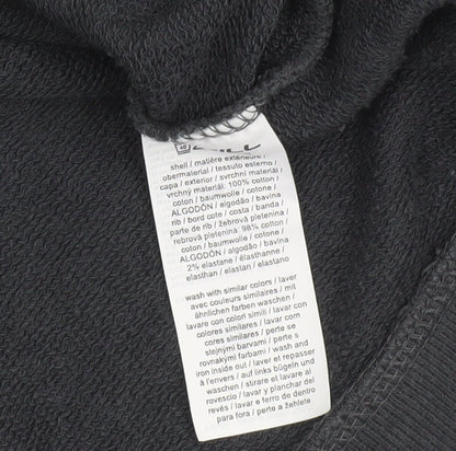 O'Neill Boys Black Cotton Crew Neck Pullover Sweatshirt Size 12 Years