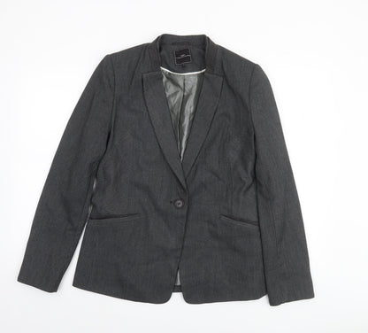 Womens UK Size 14 NEXT Regular Grey Blazer
