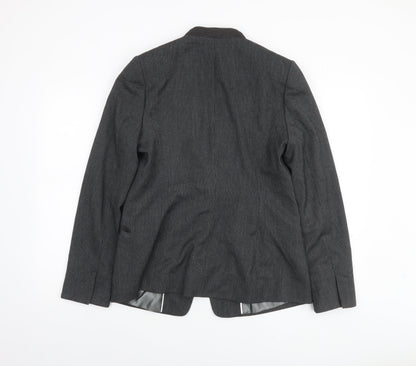 Womens UK Size 14 NEXT Regular Grey Blazer