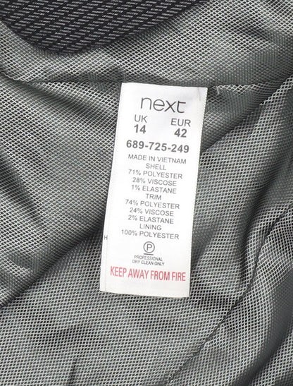 Womens UK Size 14 NEXT Regular Grey Blazer