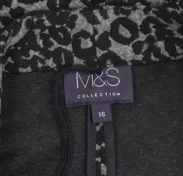 Womens UK Size 16 Marks and Spencer Regular Grey Suit Jacket