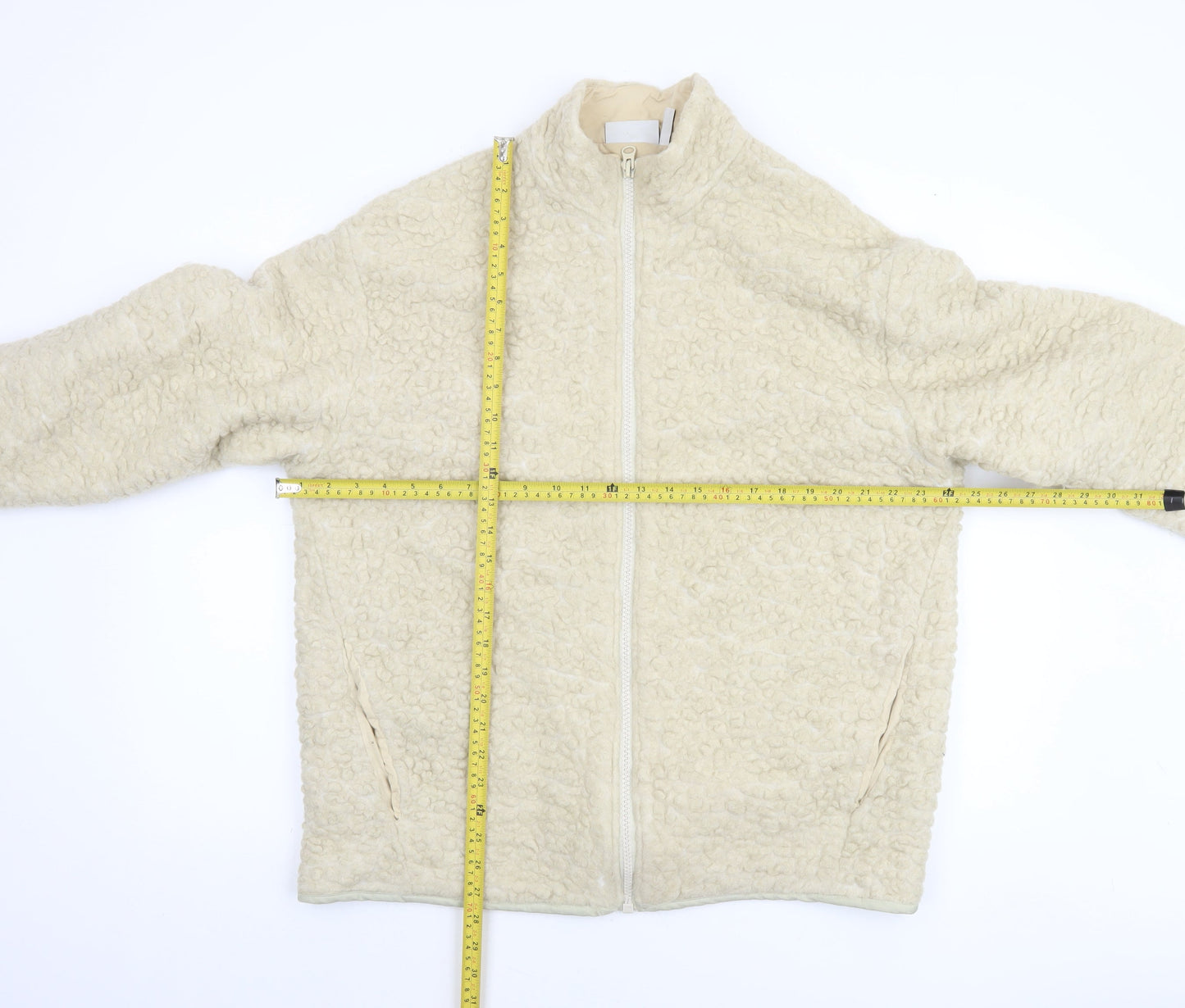 Womens UK Size M Weekday Beige Basic Jacket
