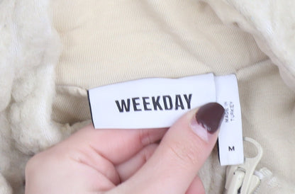 Womens UK Size M Weekday Beige Basic Jacket