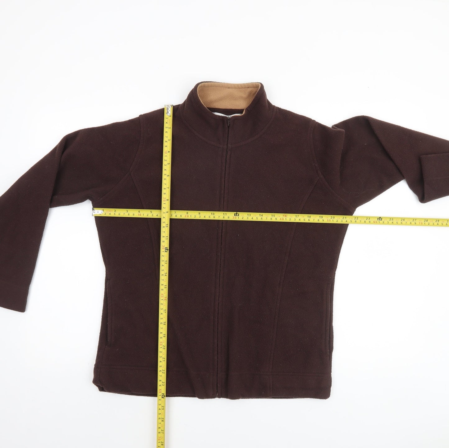 Womens UK Size M EWM Brown Basic Jacket
