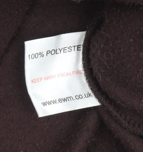 Womens UK Size M EWM Brown Basic Jacket