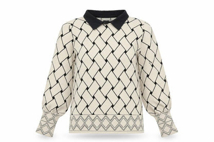 Womens UK Size S Anamor Beige Pullover Jumper