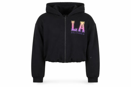 Girls UK Size 13-14 Years Primark Black Full Zip Hoodie