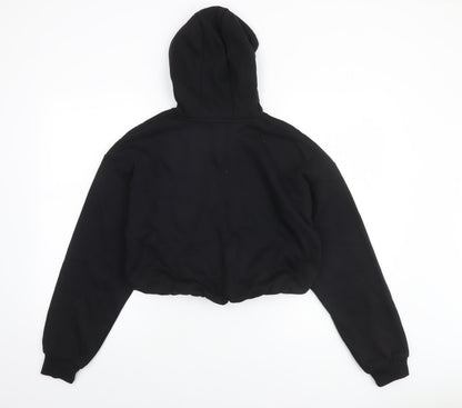 Girls UK Size 13-14 Years Primark Black Full Zip Hoodie