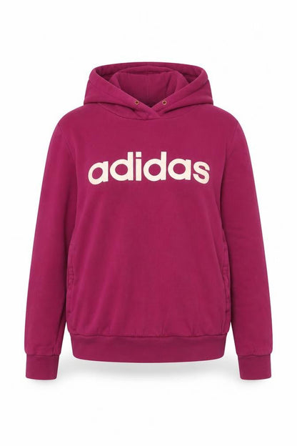 Womens UK Size M adidas Purple Pullover Hoodie