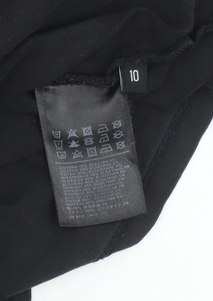 Boys UK Size 10 Years John Richmond Black Basic T-Shirt