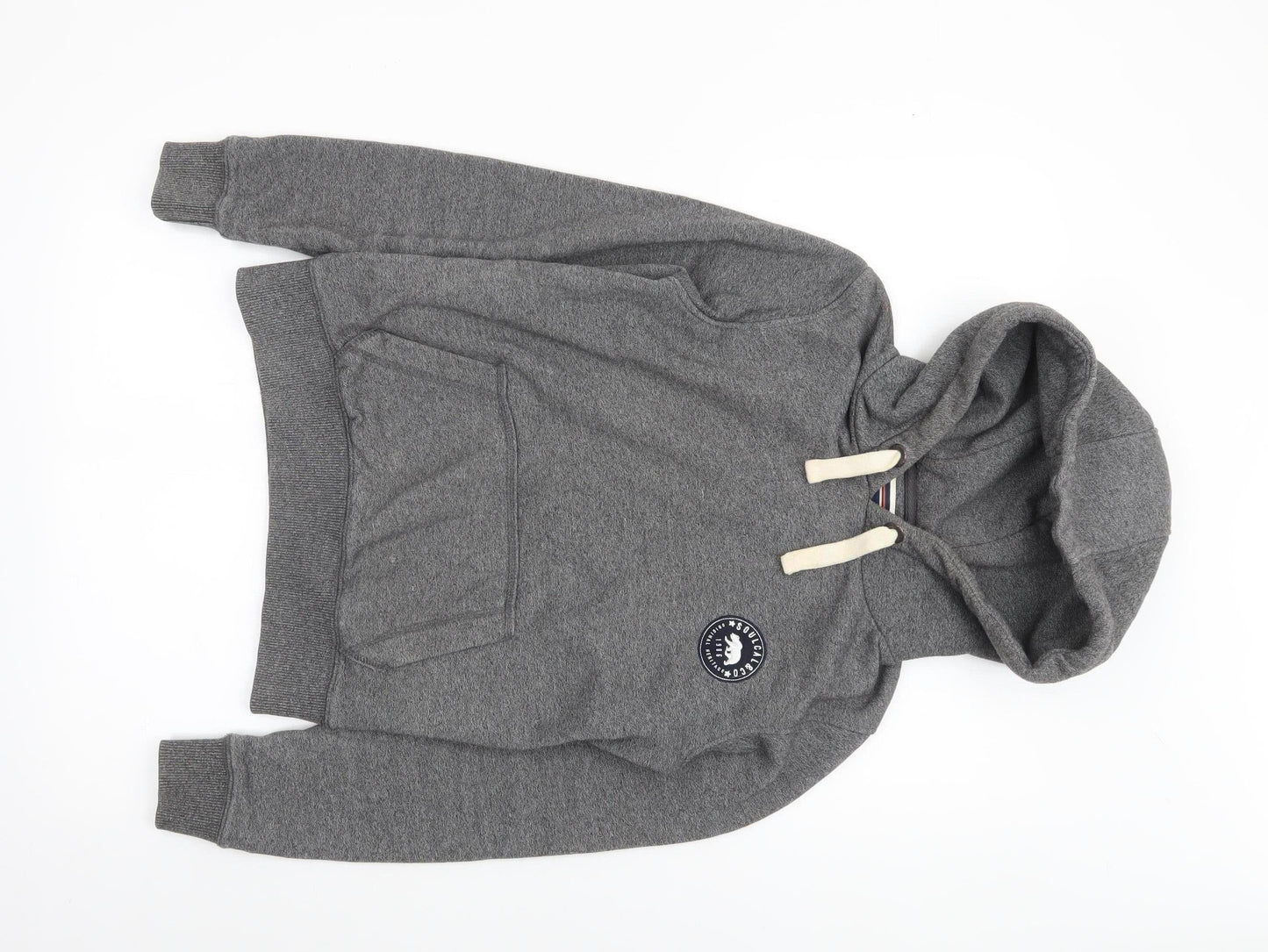 Womens UK Size 8 SoulCal & Co Grey Pullover Hoodie