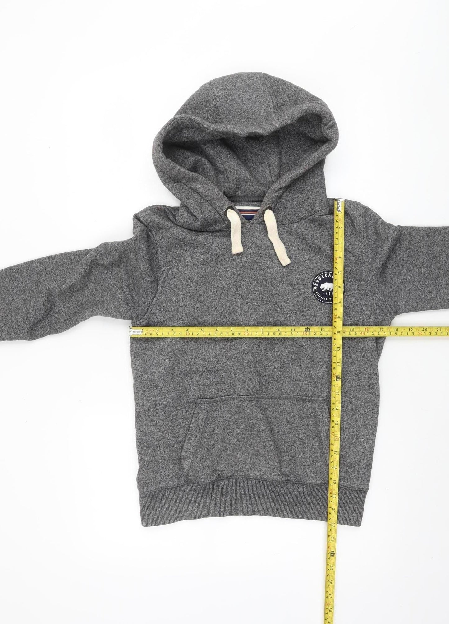Womens UK Size 8 SoulCal & Co Grey Pullover Hoodie