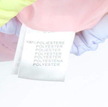 Pink Rabbit Unisex Baby Multicoloured 6-9M Hooded Puffer Jacket