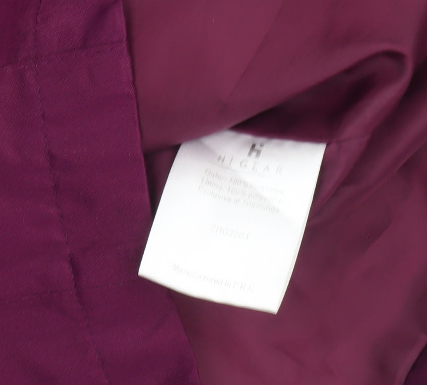 Hi Gear Girls Pink Colourblock Waterproof Hooded Rain Jacket 9-10 Years