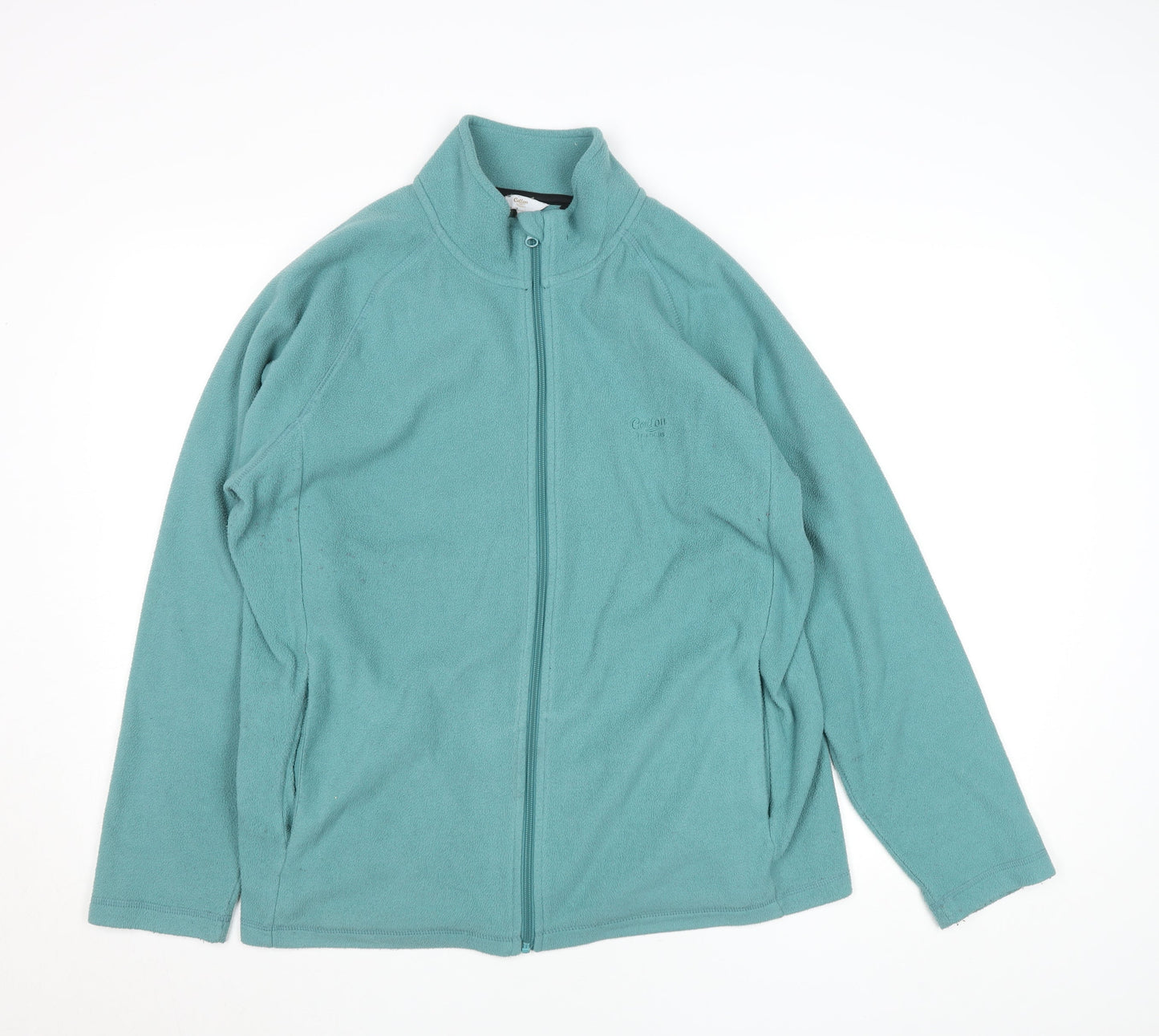 Mens UK Size L Cotton Traders Green Basic Jacket
