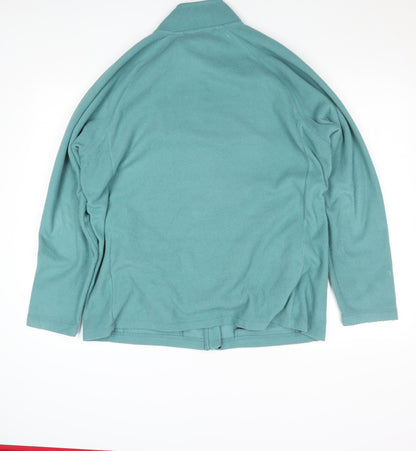 Mens UK Size L Cotton Traders Green Basic Jacket