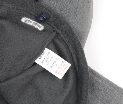 Peter Storm Men's Grey Fleece Half Zip Jacket Size M Regular Fit