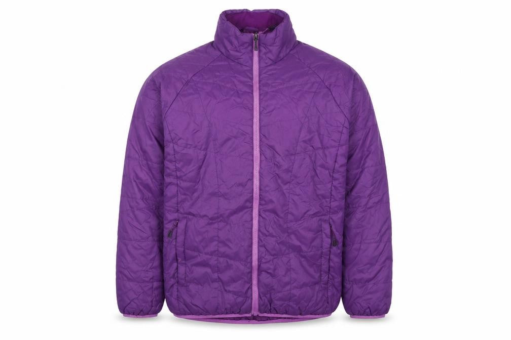 Mens UK Size M Crane Purple Puffer Jacket