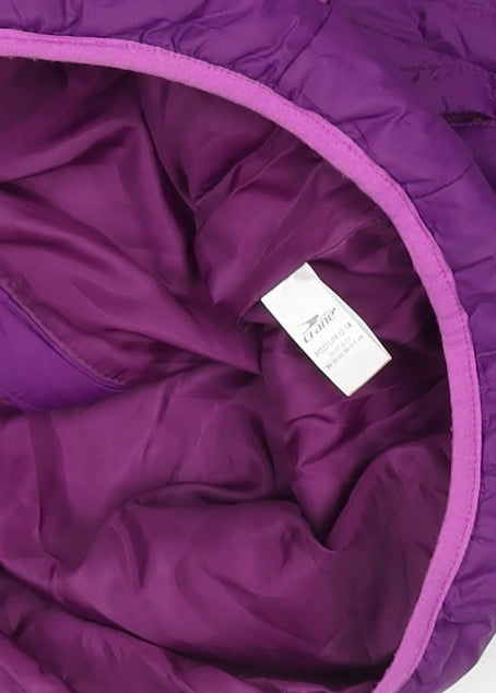 Mens UK Size M Crane Purple Puffer Jacket