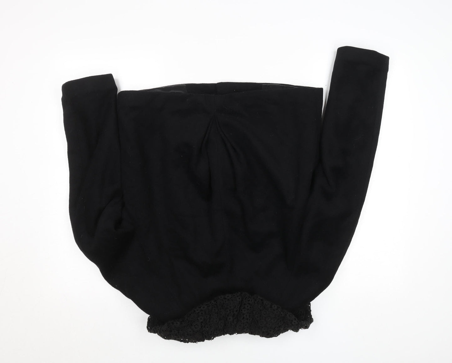 Womens UK Size S Uniqlo Black Basic Jacket