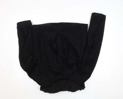 Womens UK Size S Uniqlo Black Basic Jacket