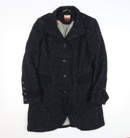 Womens UK Size 12 NEXT Blue Military Jacket
